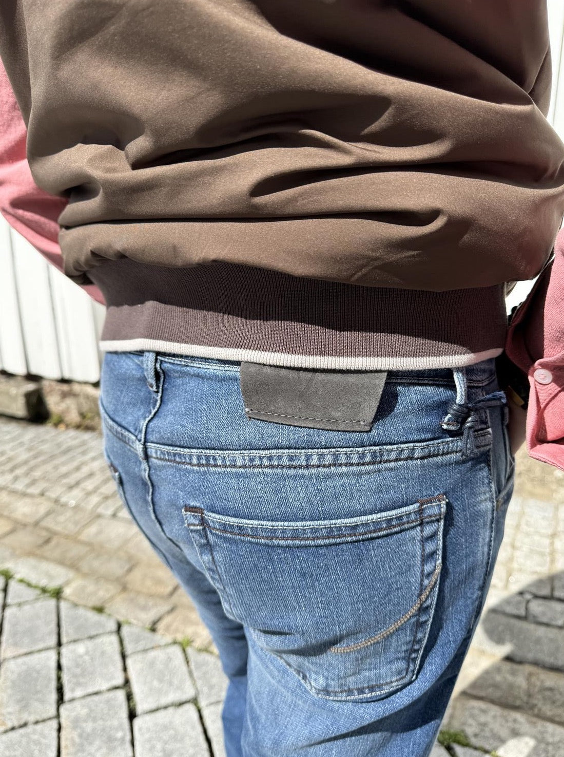 Handpicked Orvieto Jeans Blå