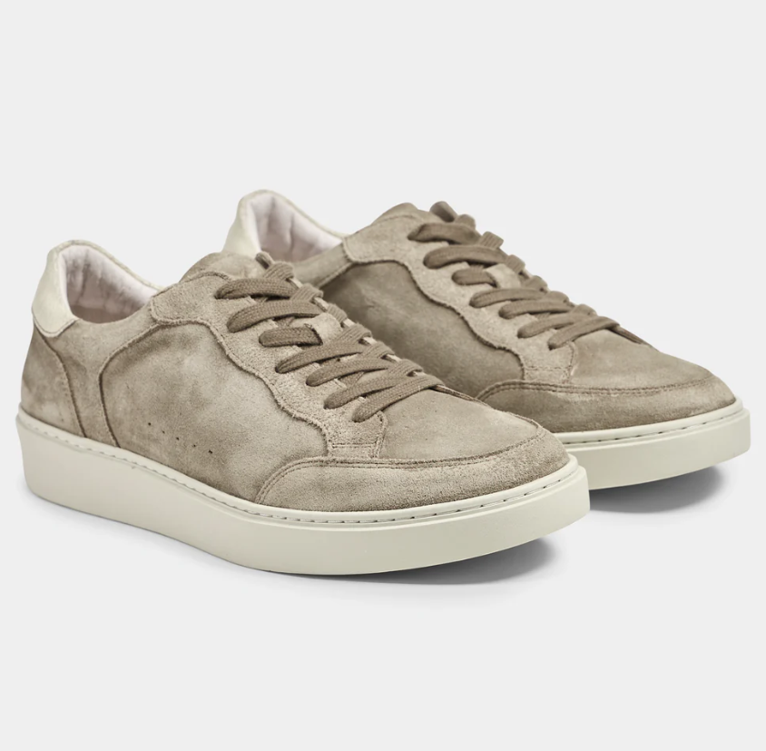 TGA X LAB Sneaker Semsket Beige