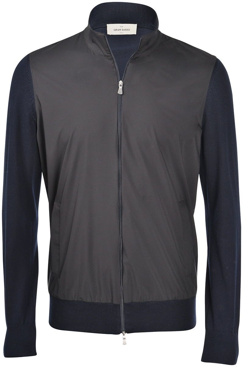 Gran Sasso Hybrid-Jakke Marine