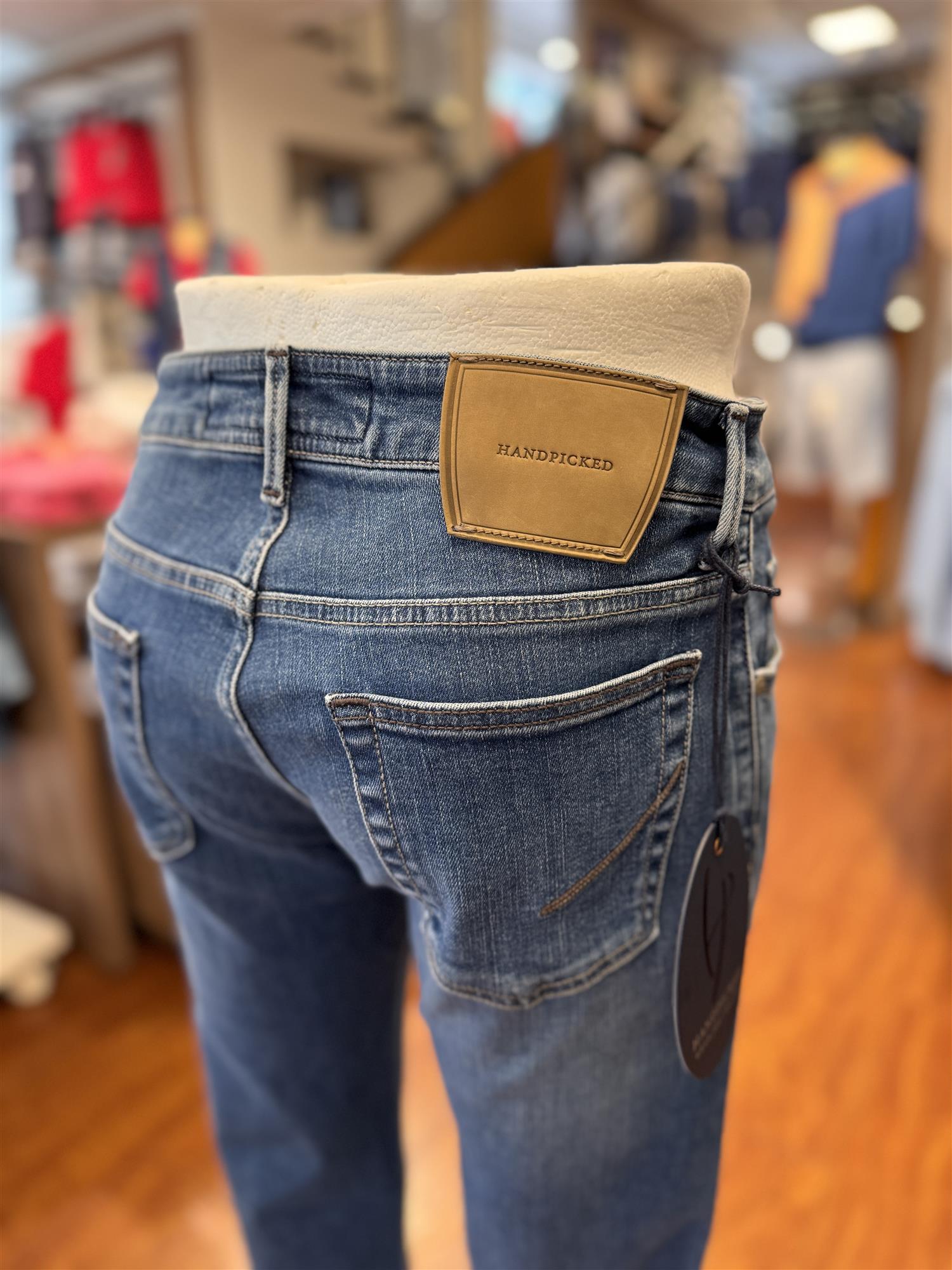 HandPicked Ravello Jeans Lys Blå