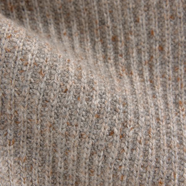 Gran Sasso Donegal Shawl Cardigan Beige