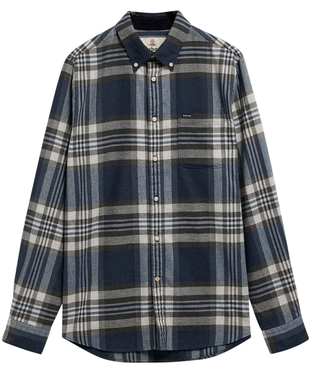 Barbour Dovedale Flanellskjorte Ruter Blå/grå