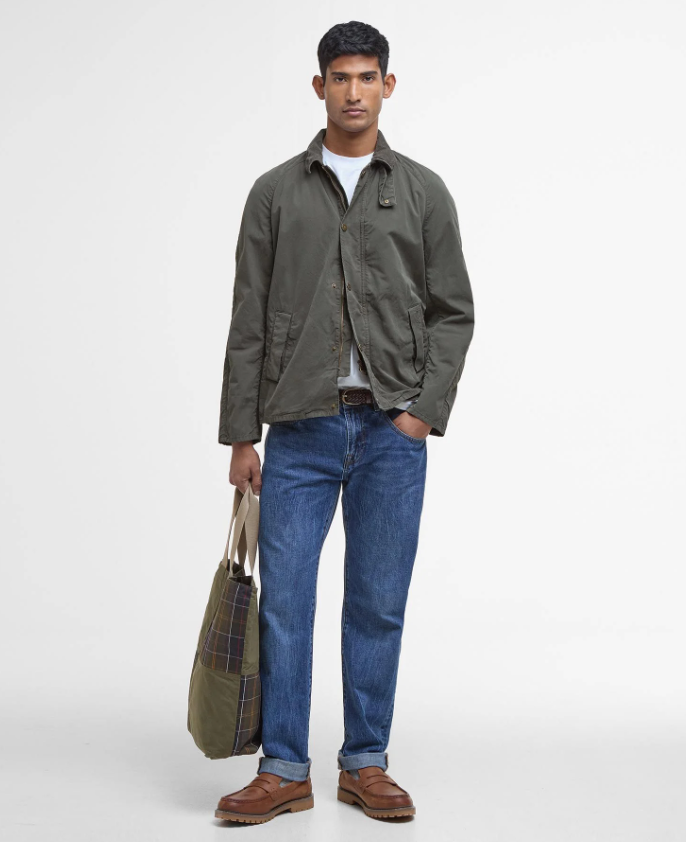 Barbour Tracker Casual Jakke Grønn