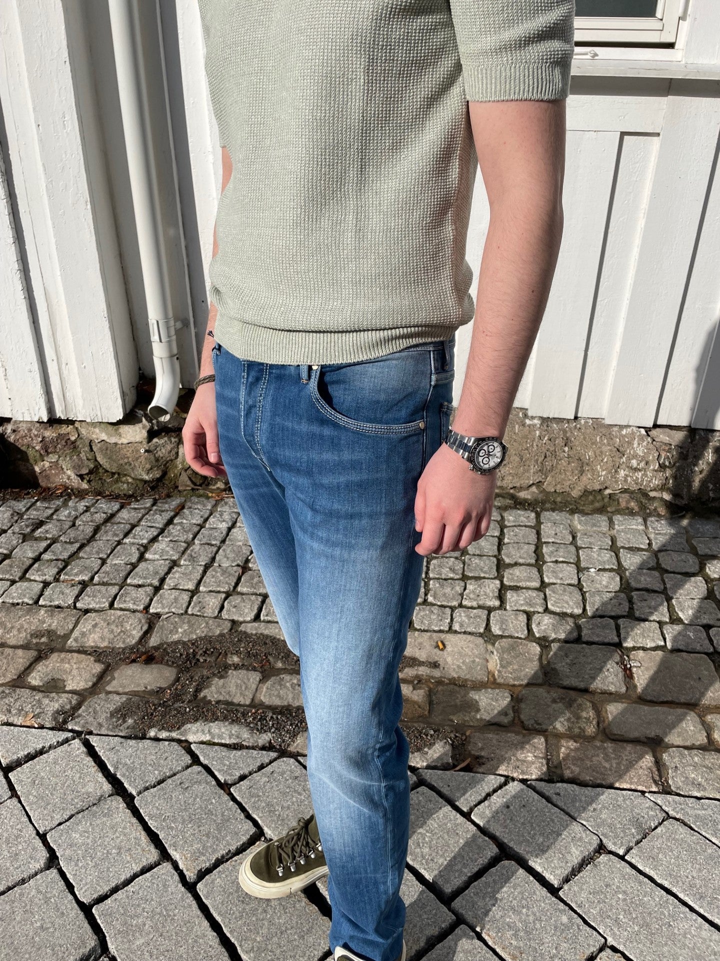 HandPicked Orvieto Jeans Lyseblå