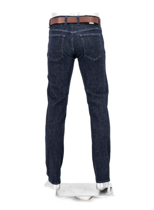 Alberto Jeans Pipe Premium Business Marine M/Tekstur