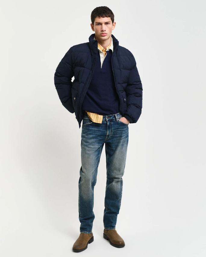 Gant Mid Down Dunjakke Marine