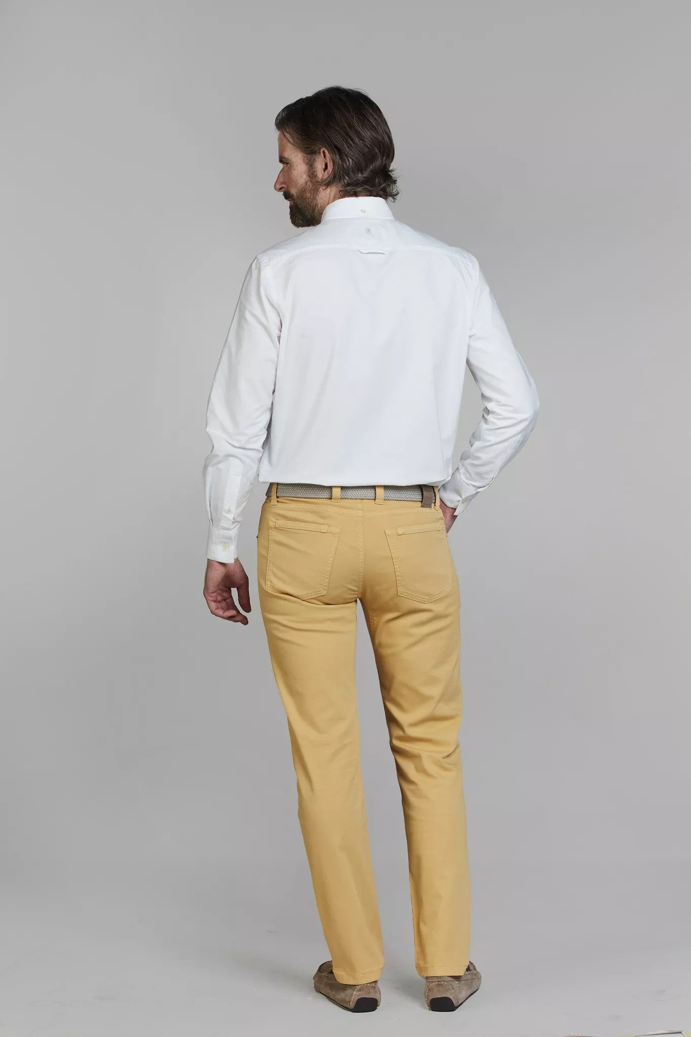 Hansen & Jacob 5-Pocket Bomull Gul