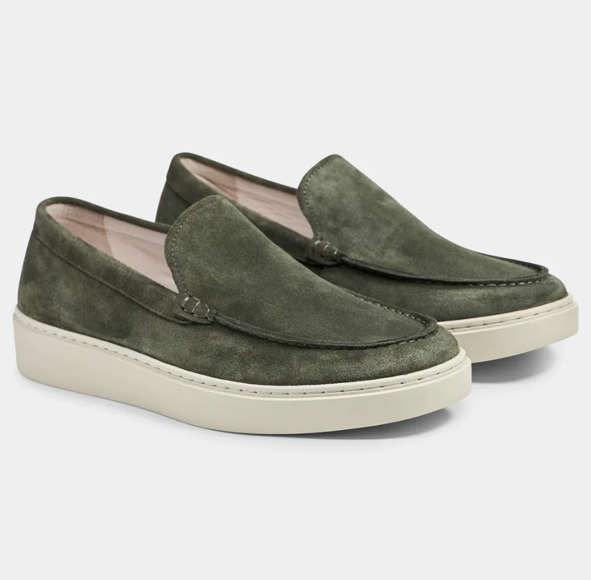 TGA X LAB Loafer Semsket Grønn