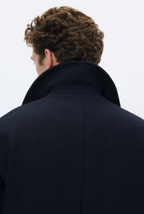 Matinique MAburnley Losjakke Ull Marine