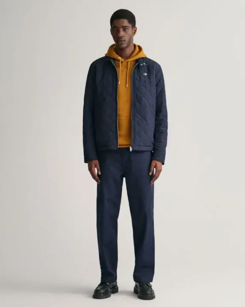 Gant Jakke Quiltet Marine