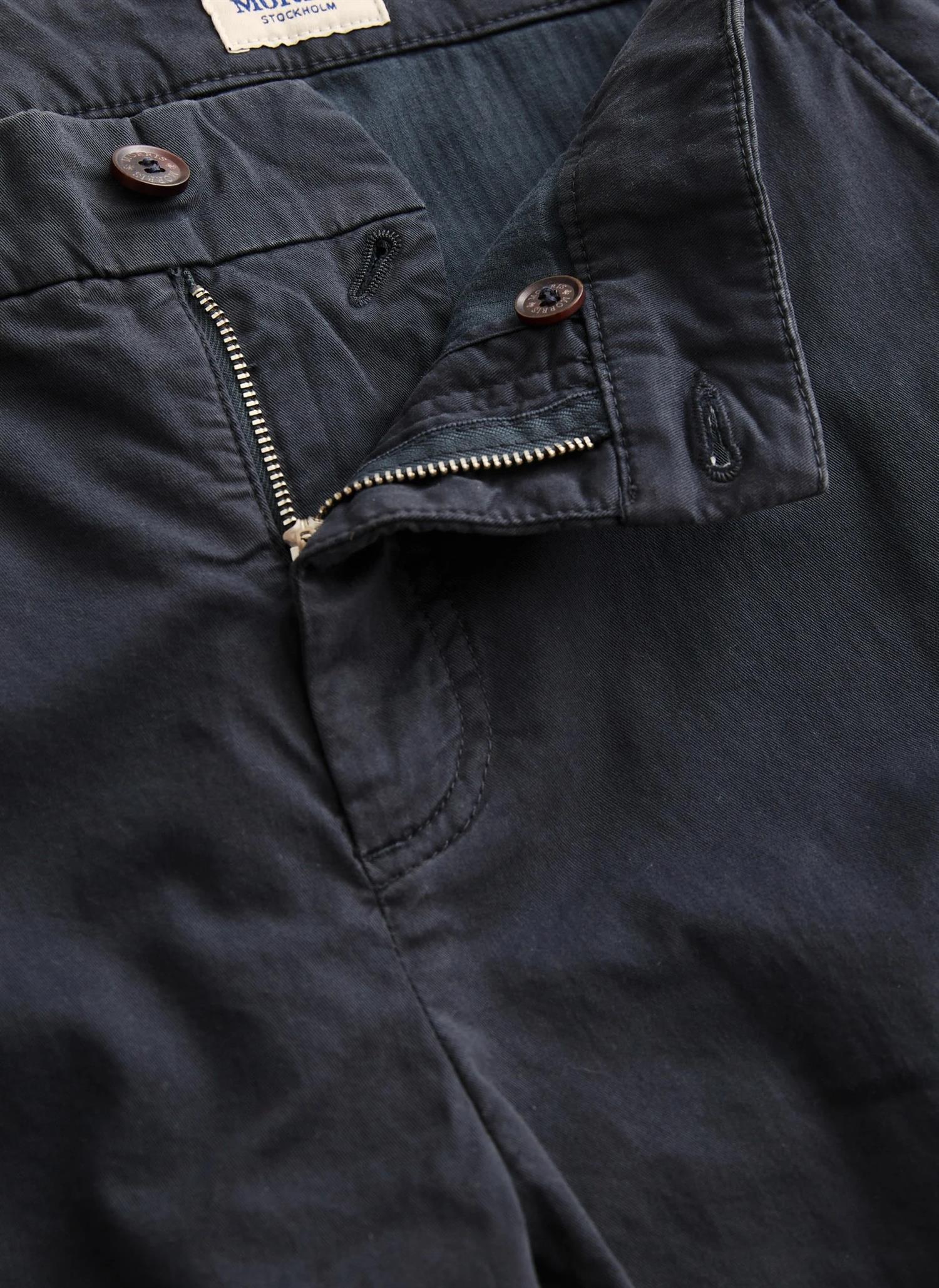 Morris Jeffrey Chino Shorts Bomull Marin