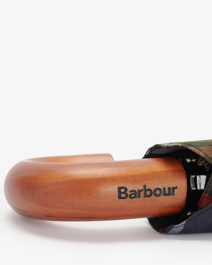 Barbour Tartan Mini Paraply