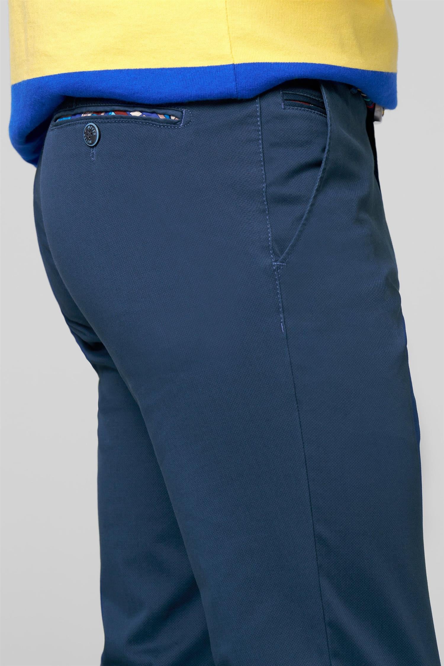 Meyer Chinos Bonn Bomull Marine