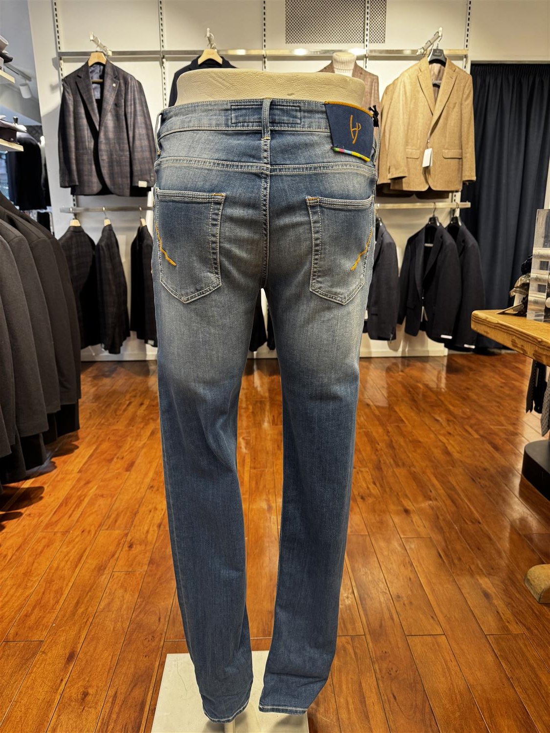 HandPicked Orvieto Jeans Lyseblå