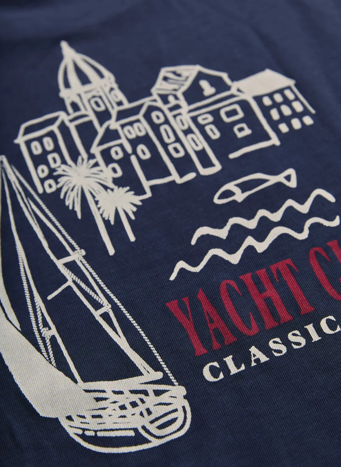 Morris Neville T-shirt Bomull Marine