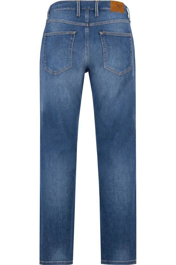 Alberto Jeans PIPE Laser Denim Blå