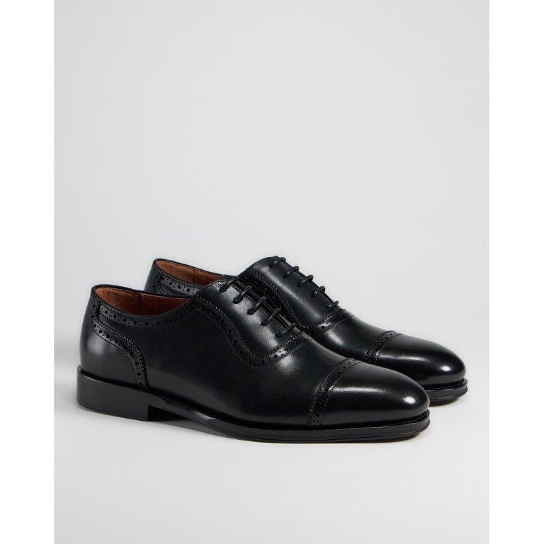 TGA Dressko Oxford Toecap Brogue Sort