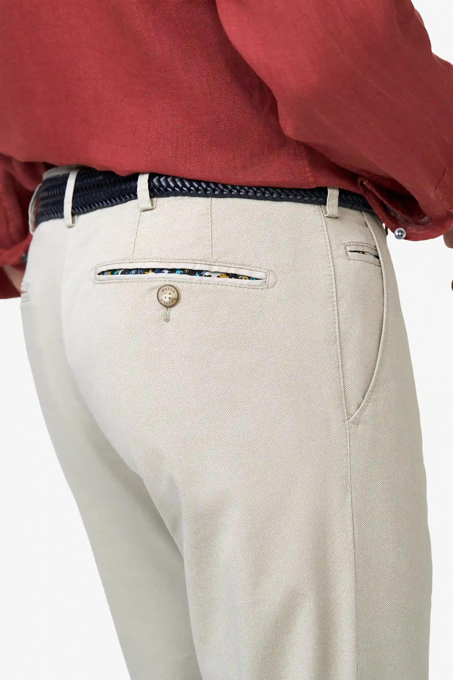 Meyer Chinos Bonn Bomull Sand