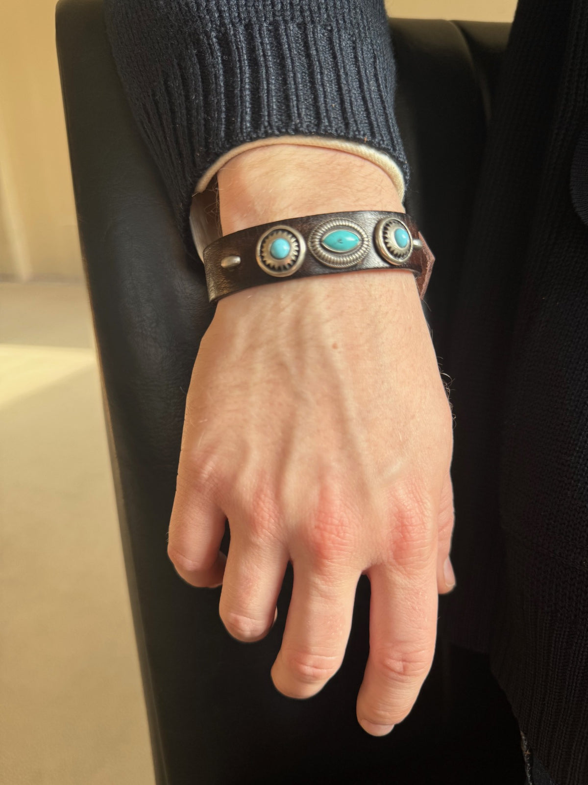 Alberto Luti Western Armbånd Small Stone turkis/sølv