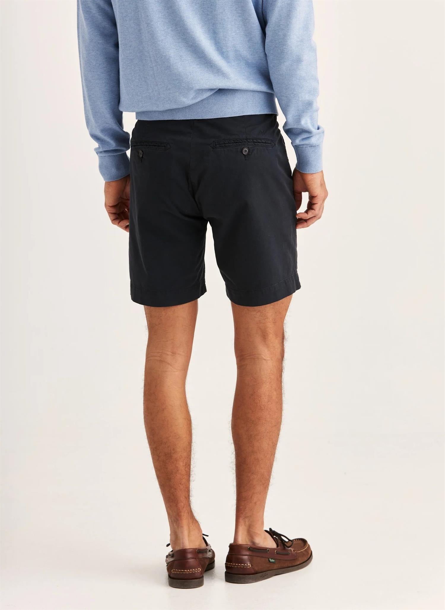 Morris Jeffrey Chino Shorts Bomull Marin