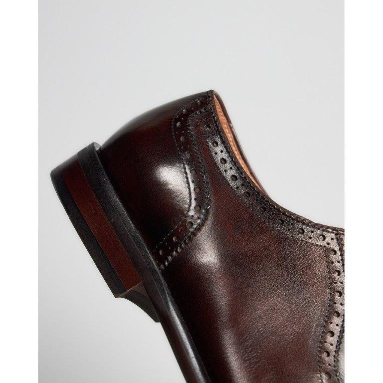 TGA Dressko Oxford Toecap Brogue Mørk Brun