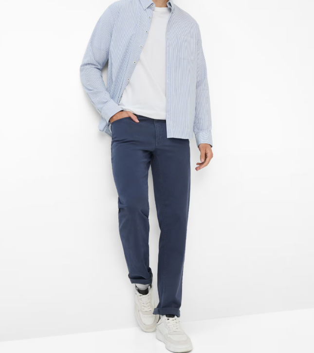 Brax Marathon Cadiz 5-Pocket Bomull Blå