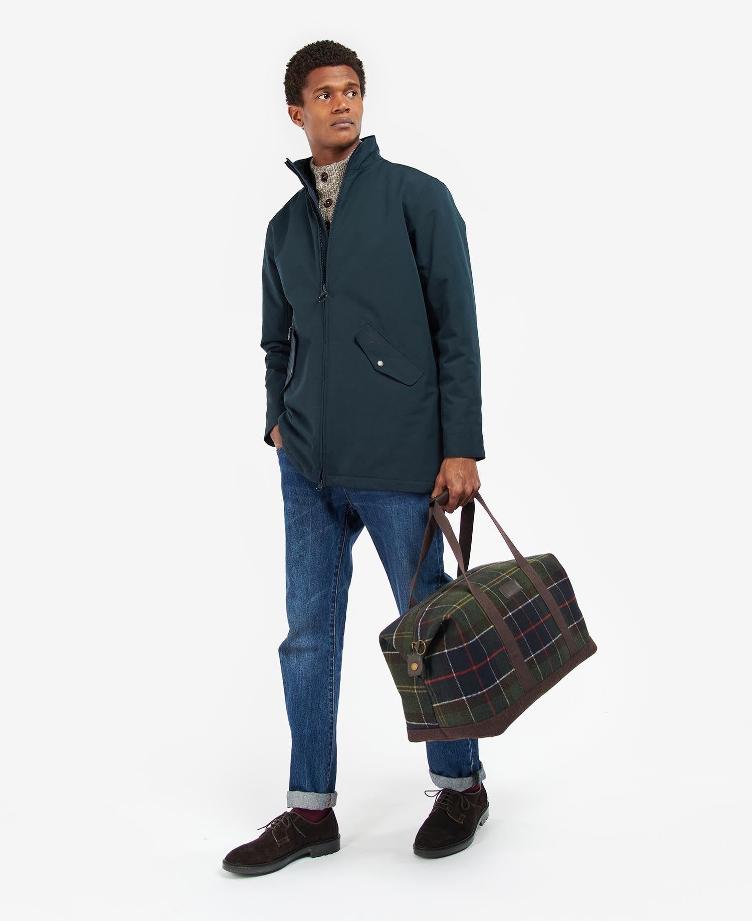 Barbour Cree Tartan Holdall Weekend Bag