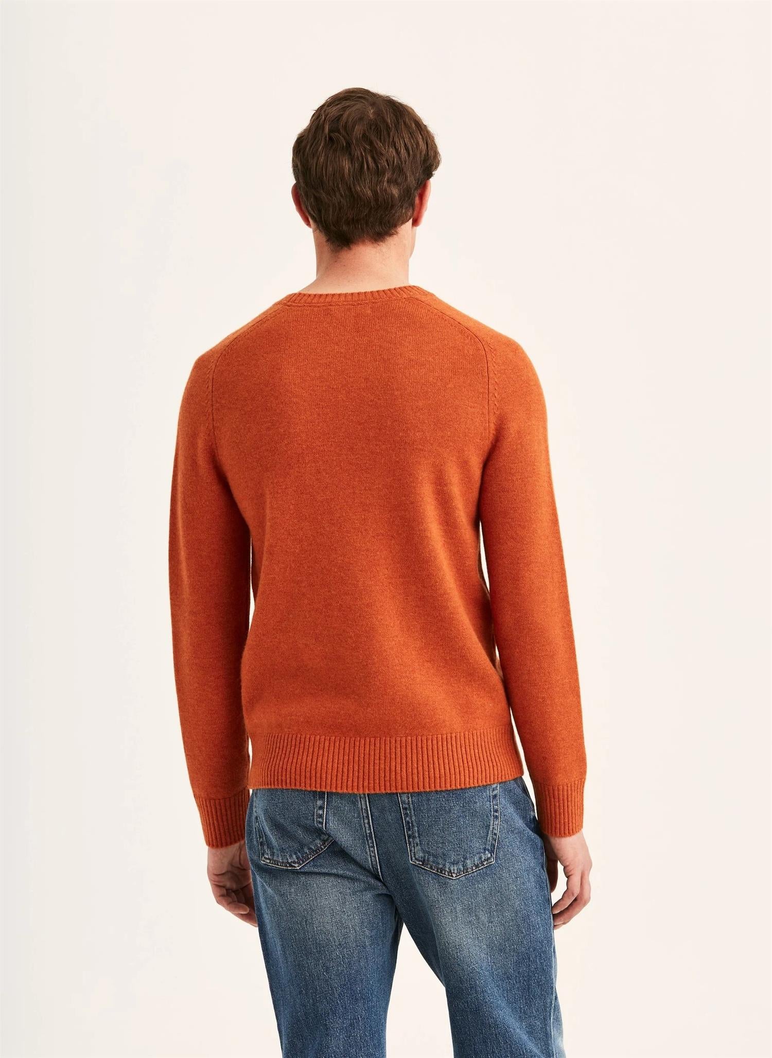 Morris Hertford Oneck Genser Oransje