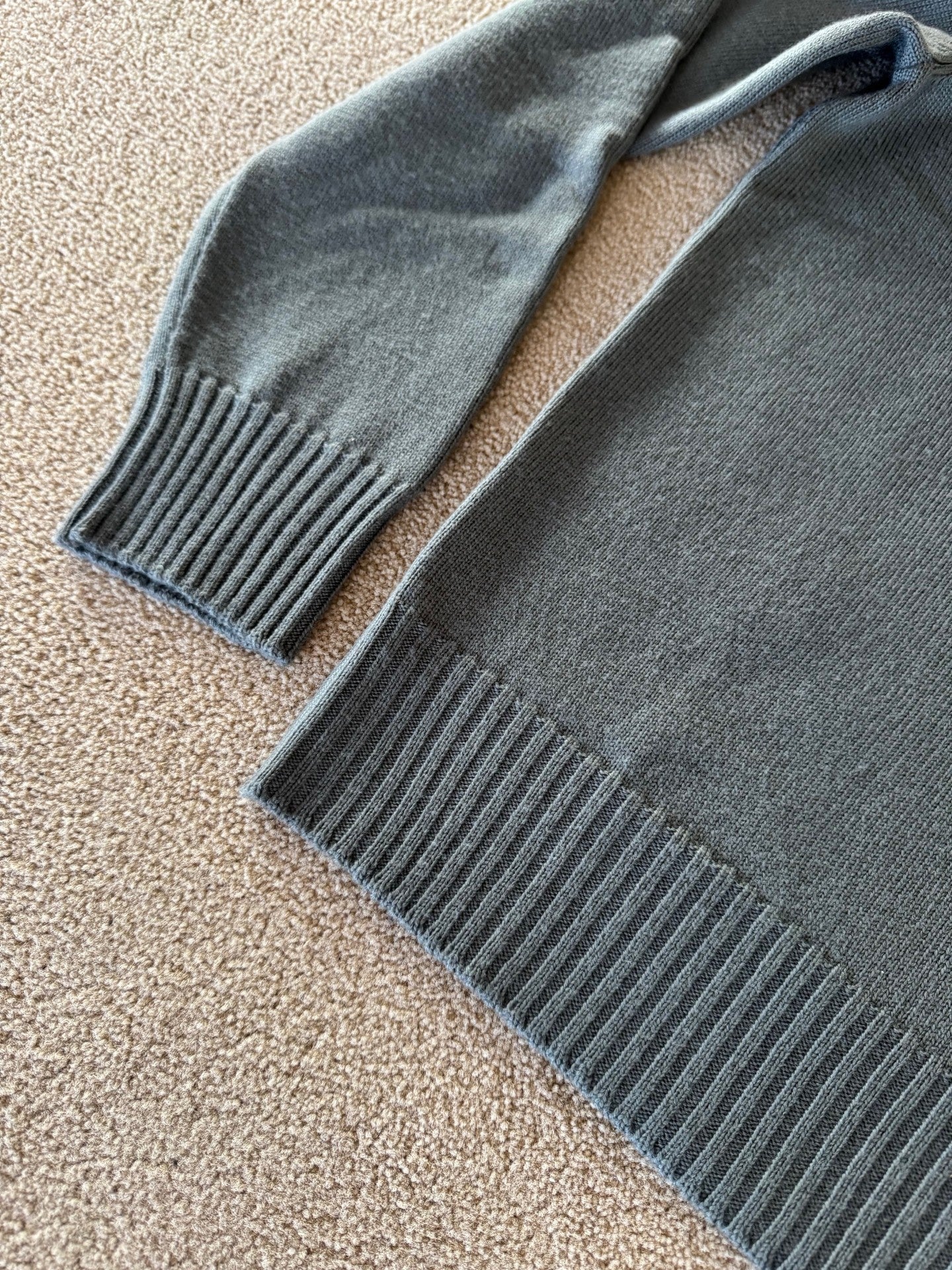 Gran Sasso Crewneck Merinoull Grønn