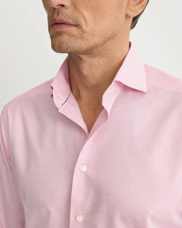Eton Skjorte Contemporary Oxford Rosa