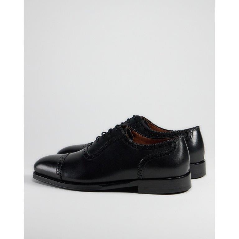 TGA Dressko Oxford Toecap Brogue Sort
