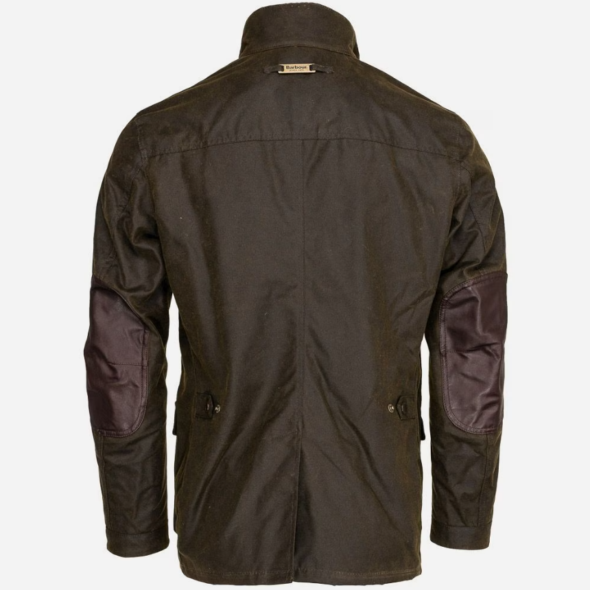 Barbour Ogston Wax Ytterjakke Grønn