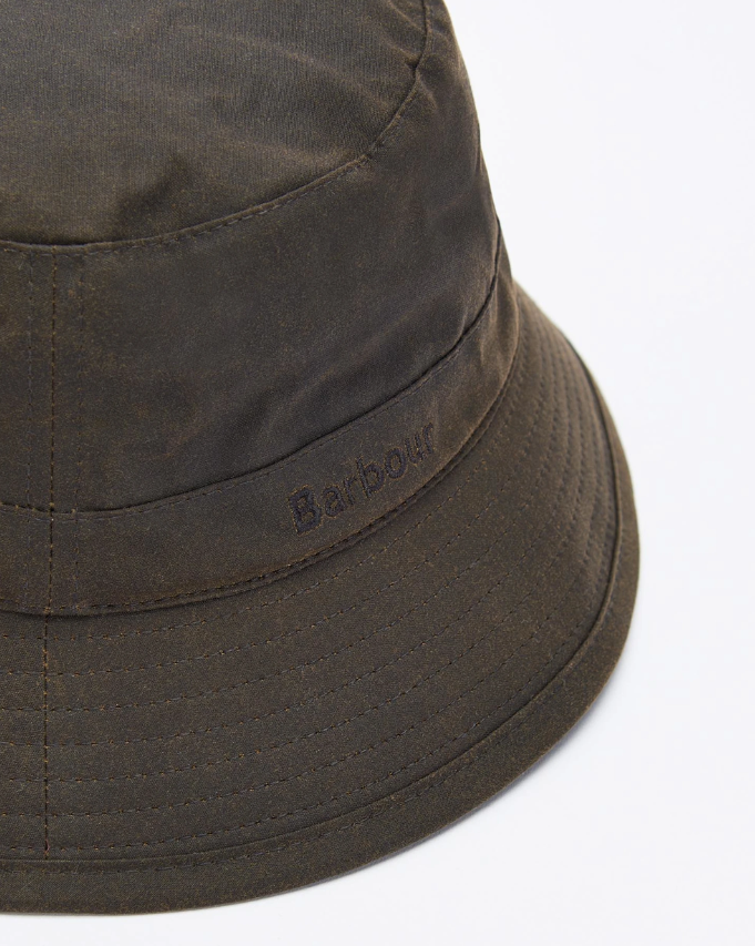 Barbour Wax Bøttehatt Grønn