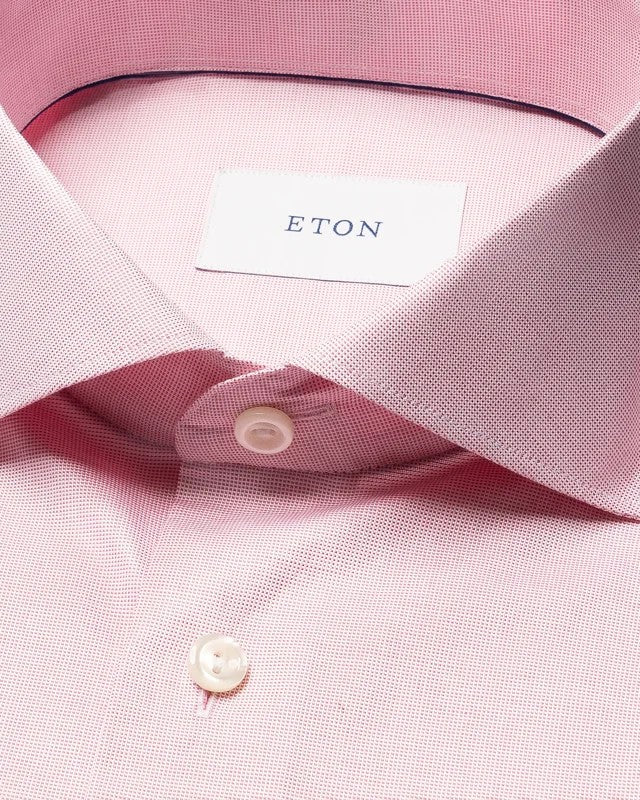 Eton Skjorte Contemporary Oxford Rosa