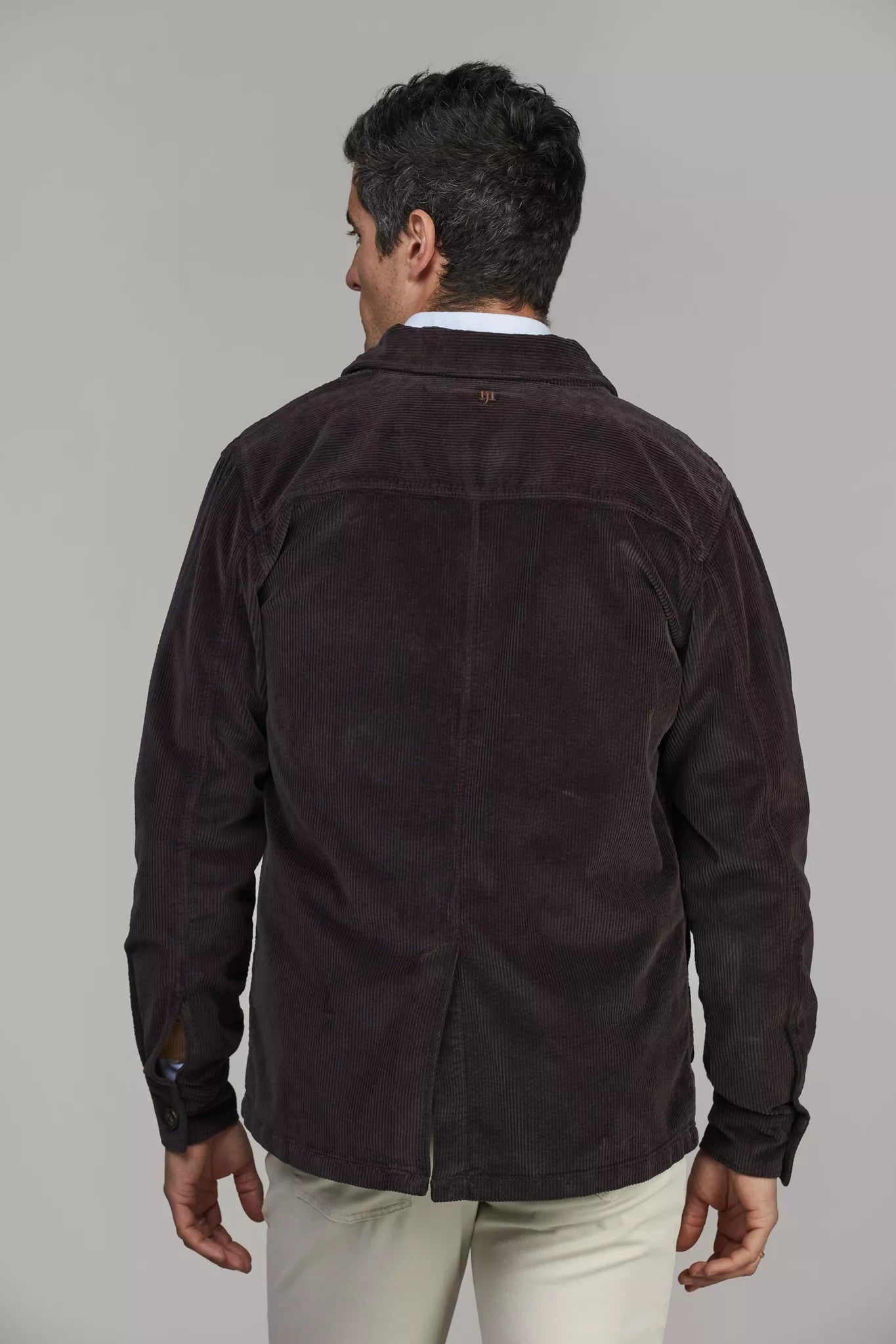 Hansen & Jacob Corduroy Overshirt Brun