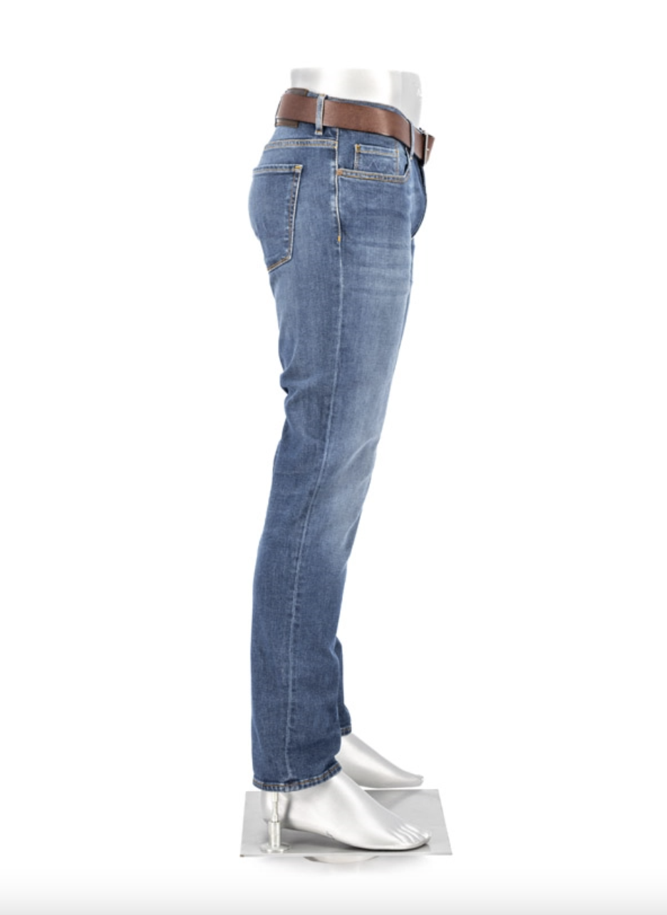 Alberto Jeans Pipe Vintage Regular Fit Blå