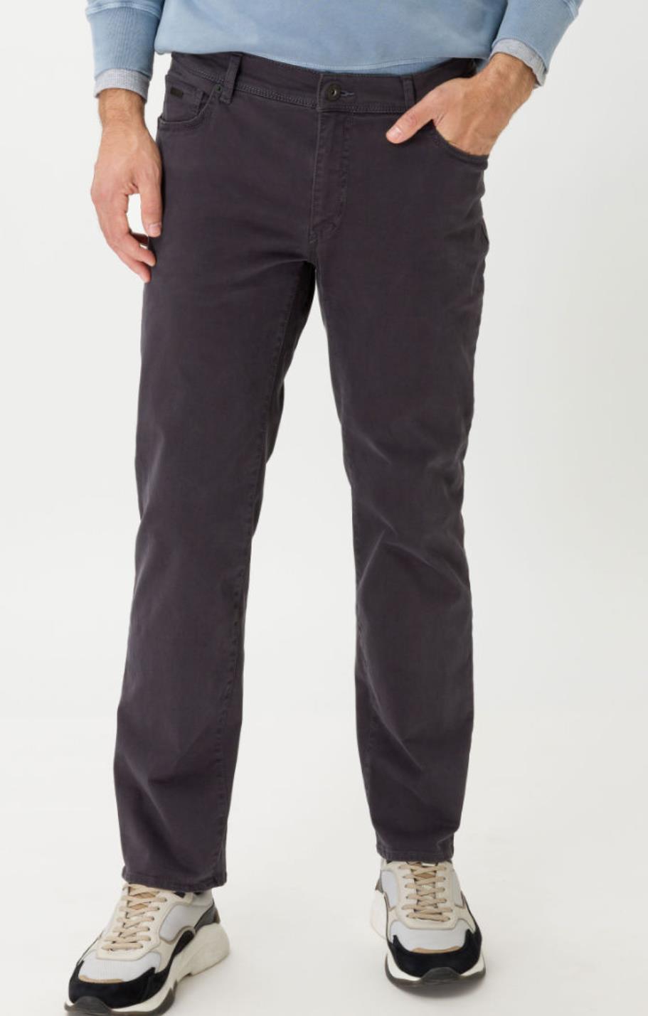 Brax bukse modell Cadiz i mørk grå