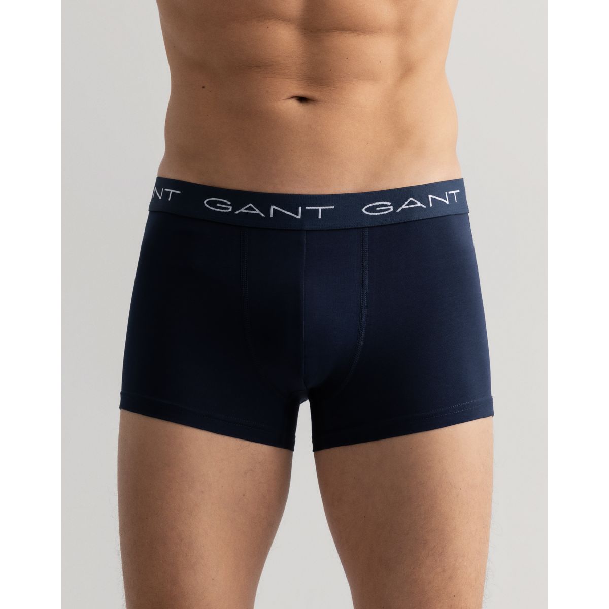 Gant Boxer Trunk 3-Pack Grønn/Marine/Rød